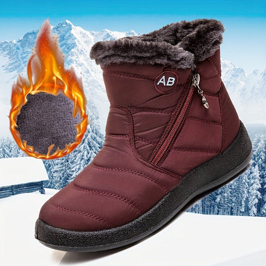 Bottes Orthopédiques Imperméables Antidérapantes Confortables d'Hiver pour Femmes