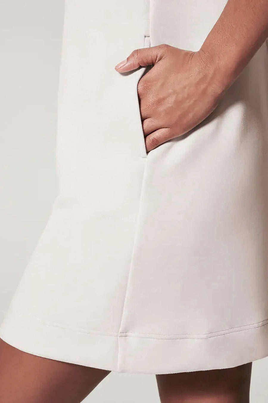 Robes amples sans manches de couleur unie avec poches (2 achetées, livraison gratuite)