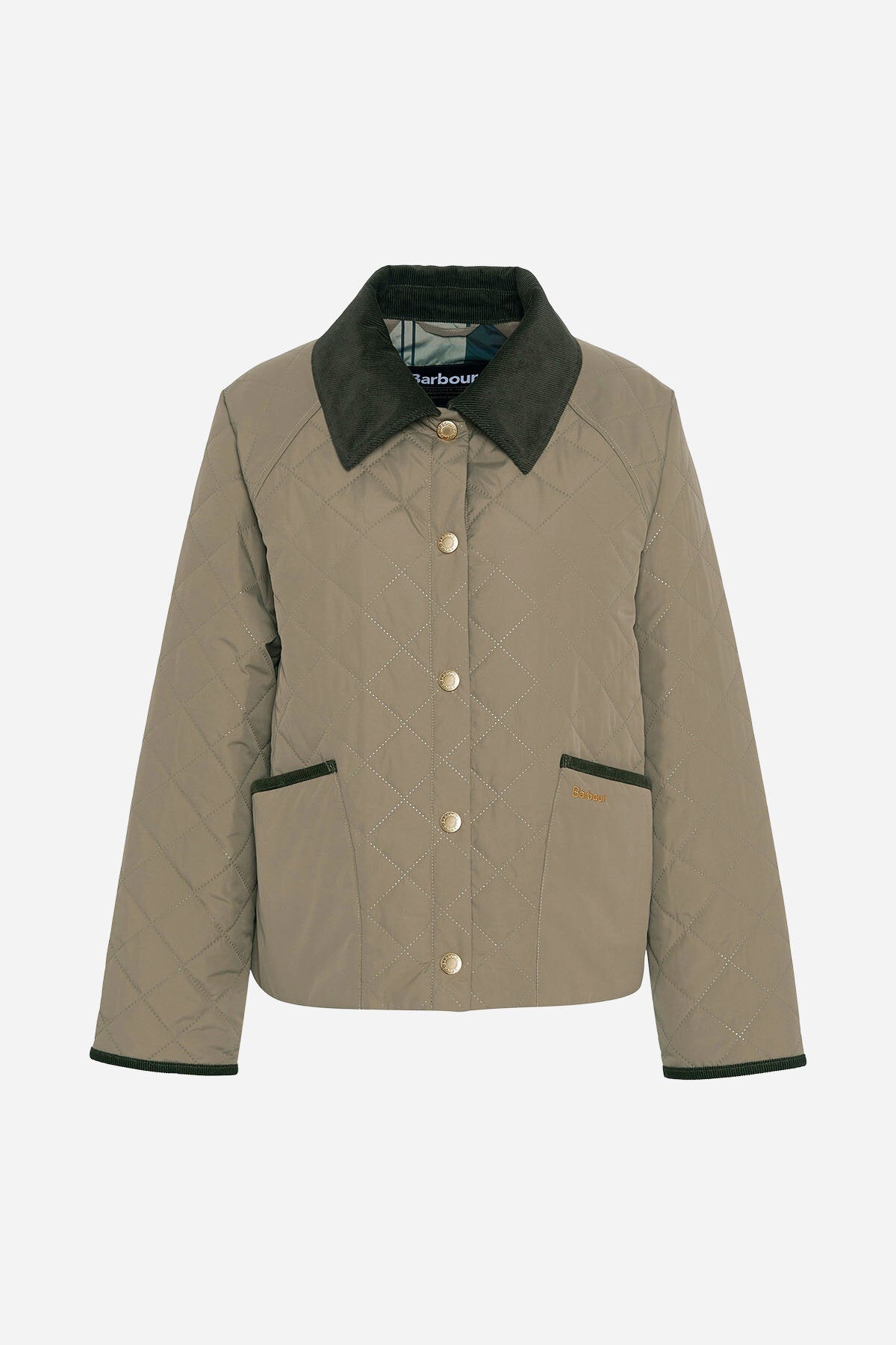 Anise Quilted Jacket - DUSKY GREEN/ANCIENT