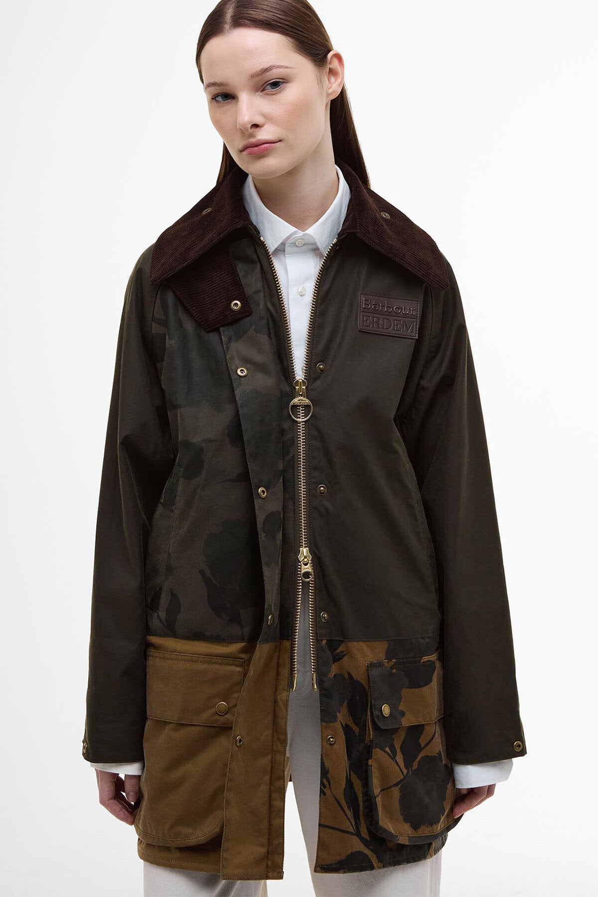Beauflower Waxed Jacket - ARCH. OLV/SND/ANCNT