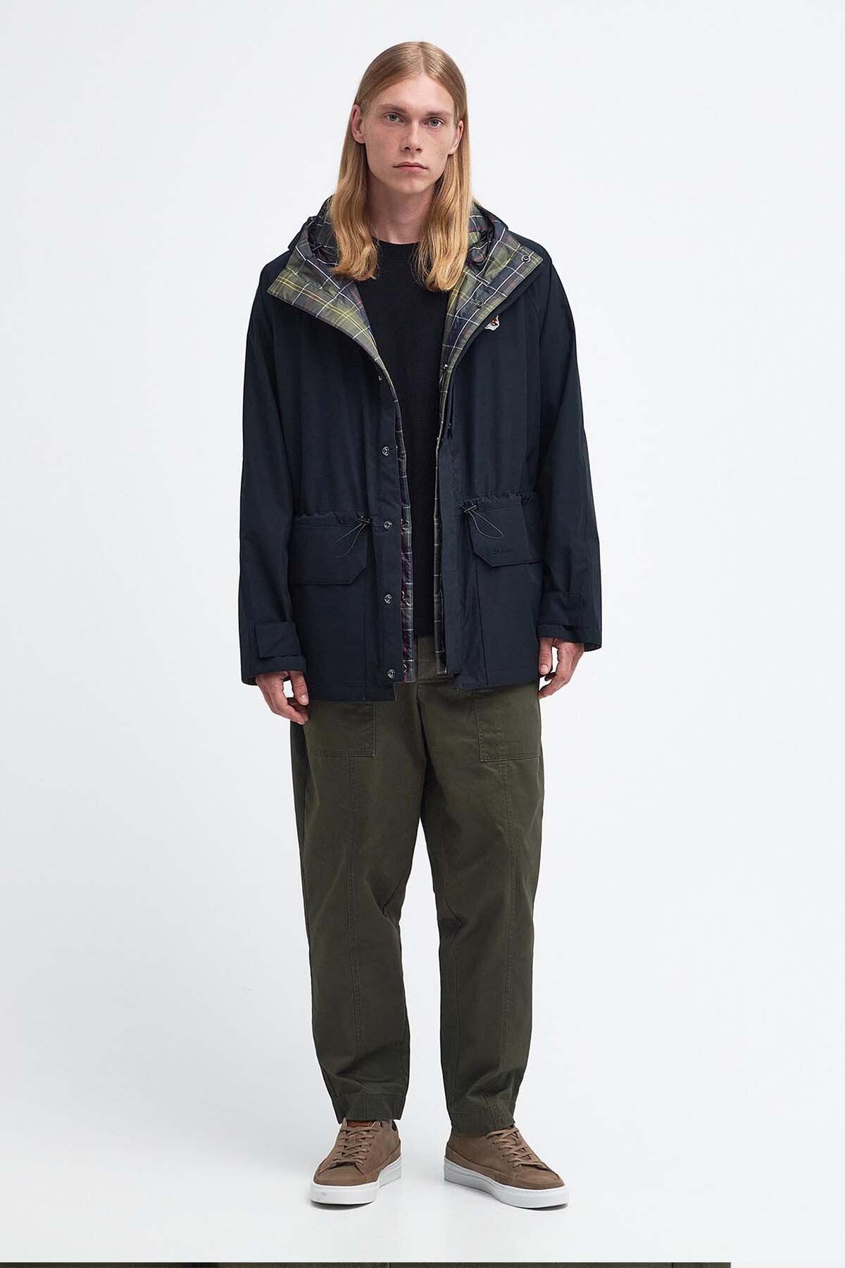 Military Reversible Waterproof Jacket - BLACK