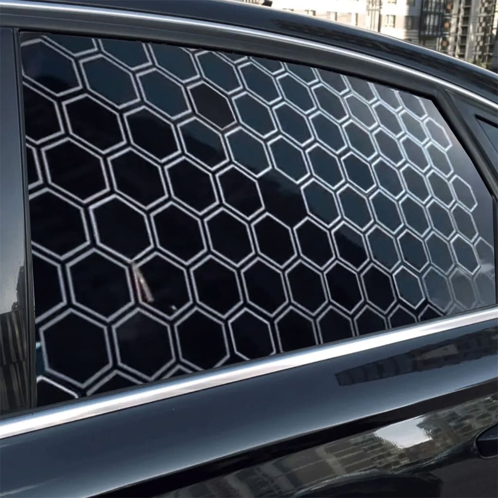 Autocollants nid d'abeille pour vitres de voiture