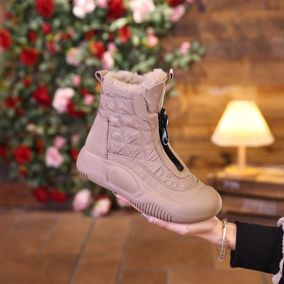 🔥Hot Sale 49% OFF - Retro Waterproof Warm Snow Boots
