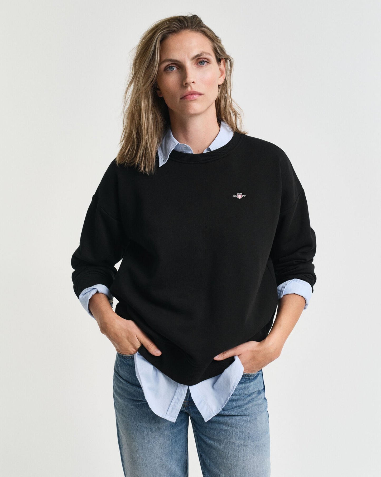 Shield Crew Neck Sweatshirt