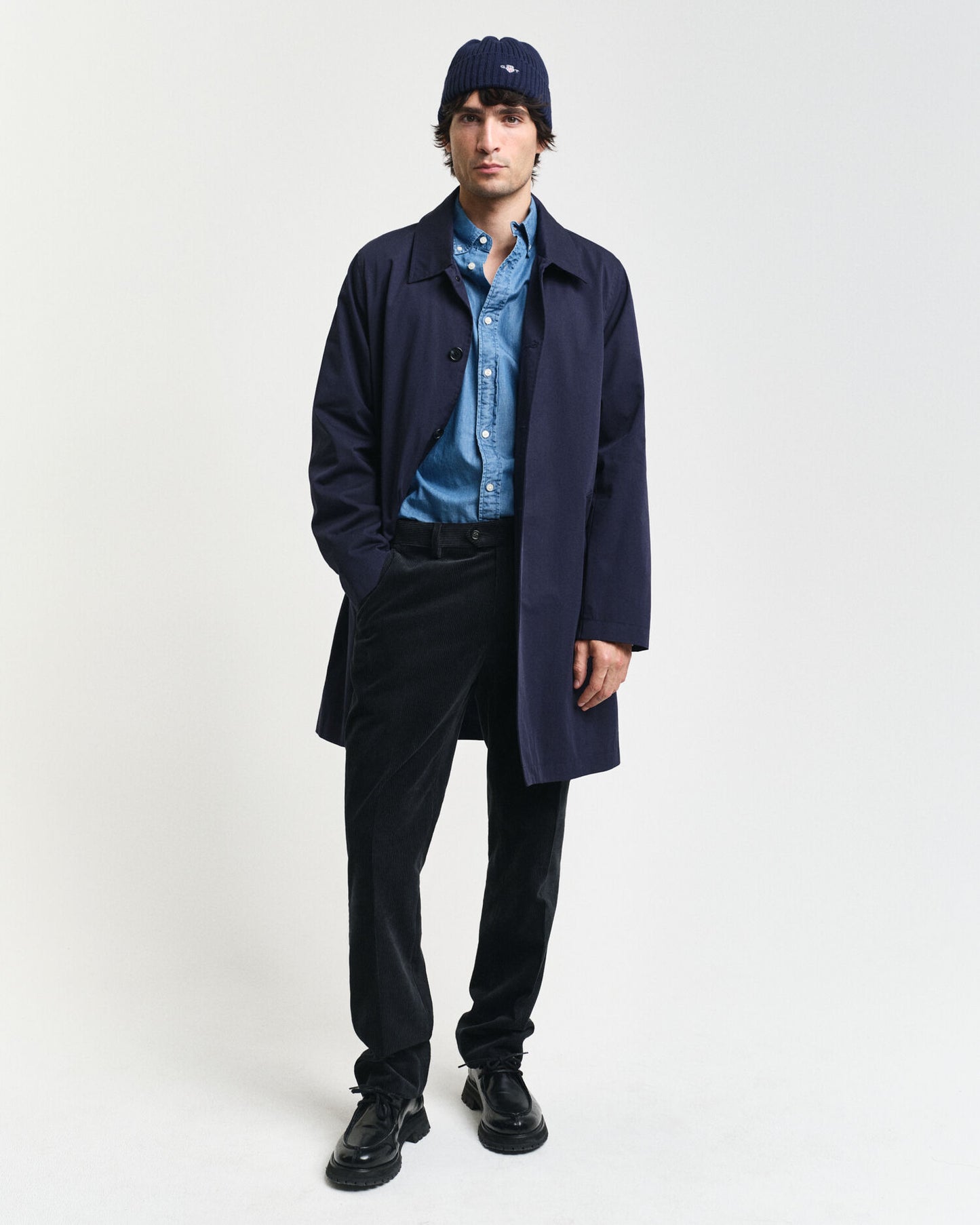 Slim Fit Indigo Shirt