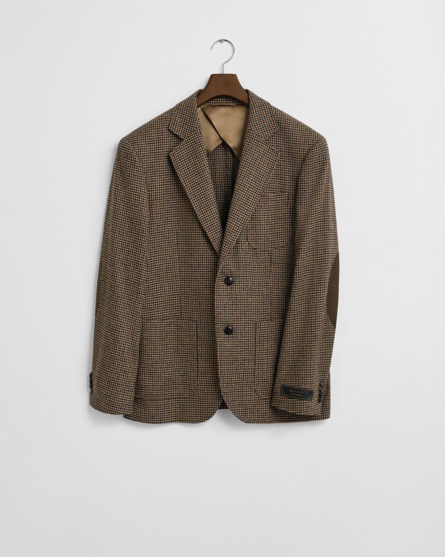 Slim Fit Houndstooth Check Blazer