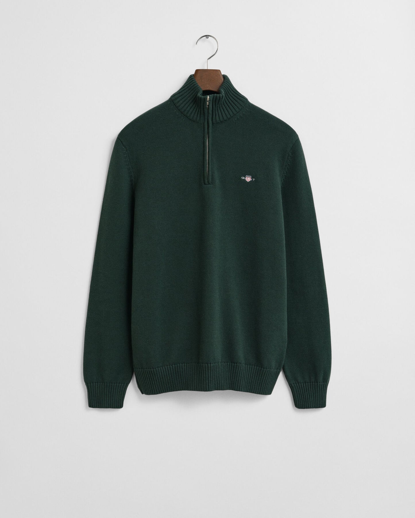 Casual Cotton Half-Zip Sweater