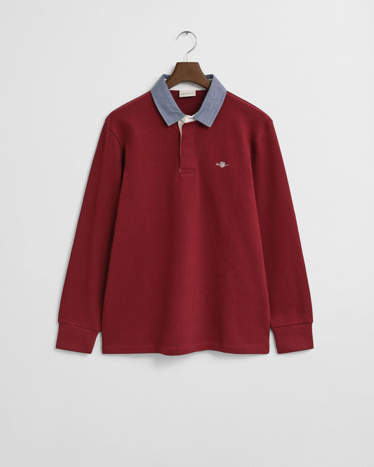 Chambray Collar Heavy Rugger