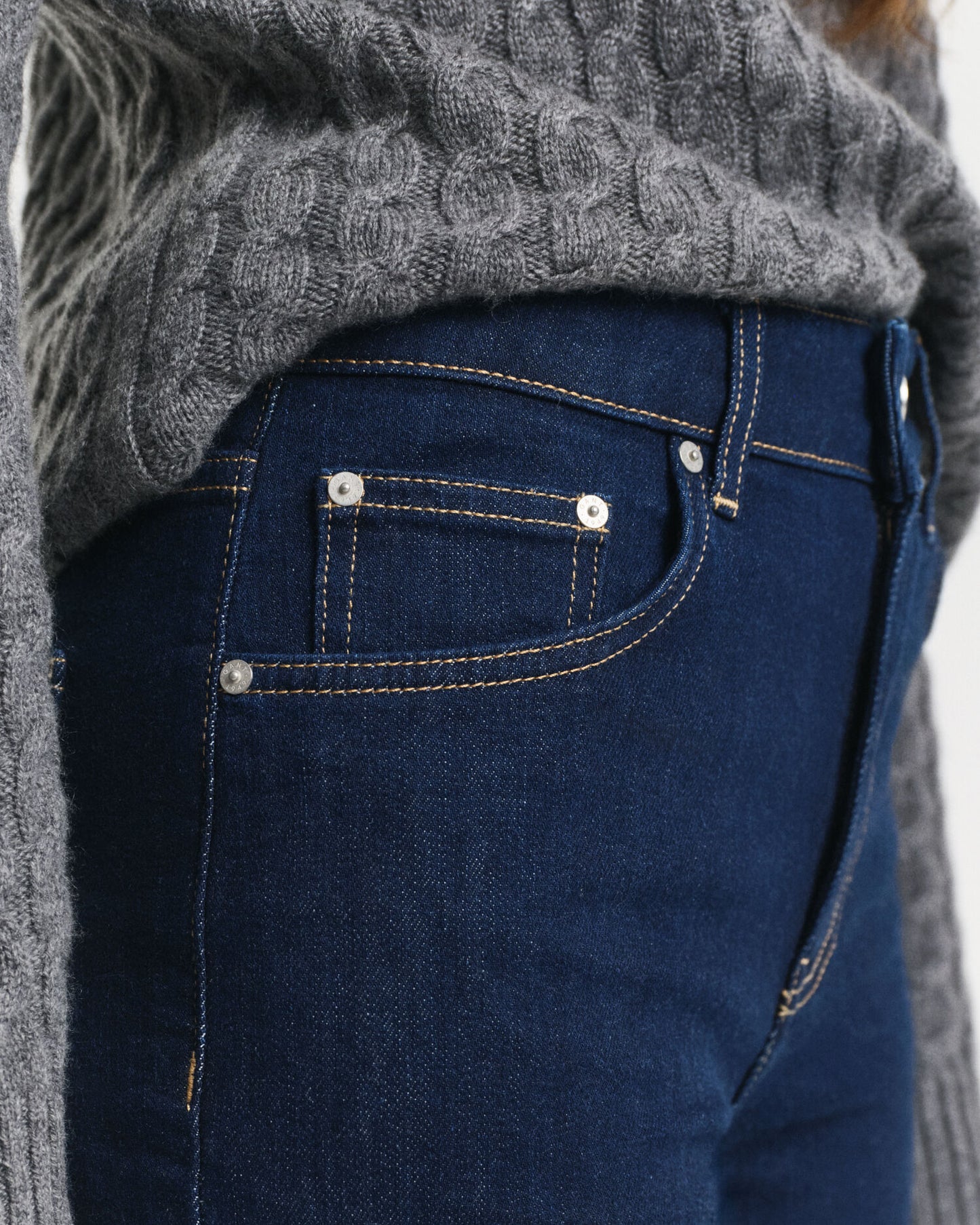 Slim Fit Flared Jeans