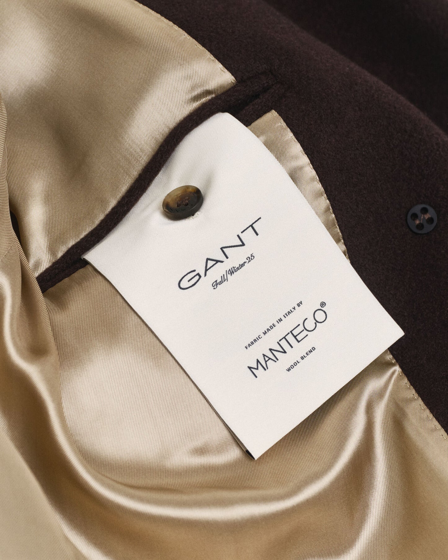 Wool Blend Overcoat