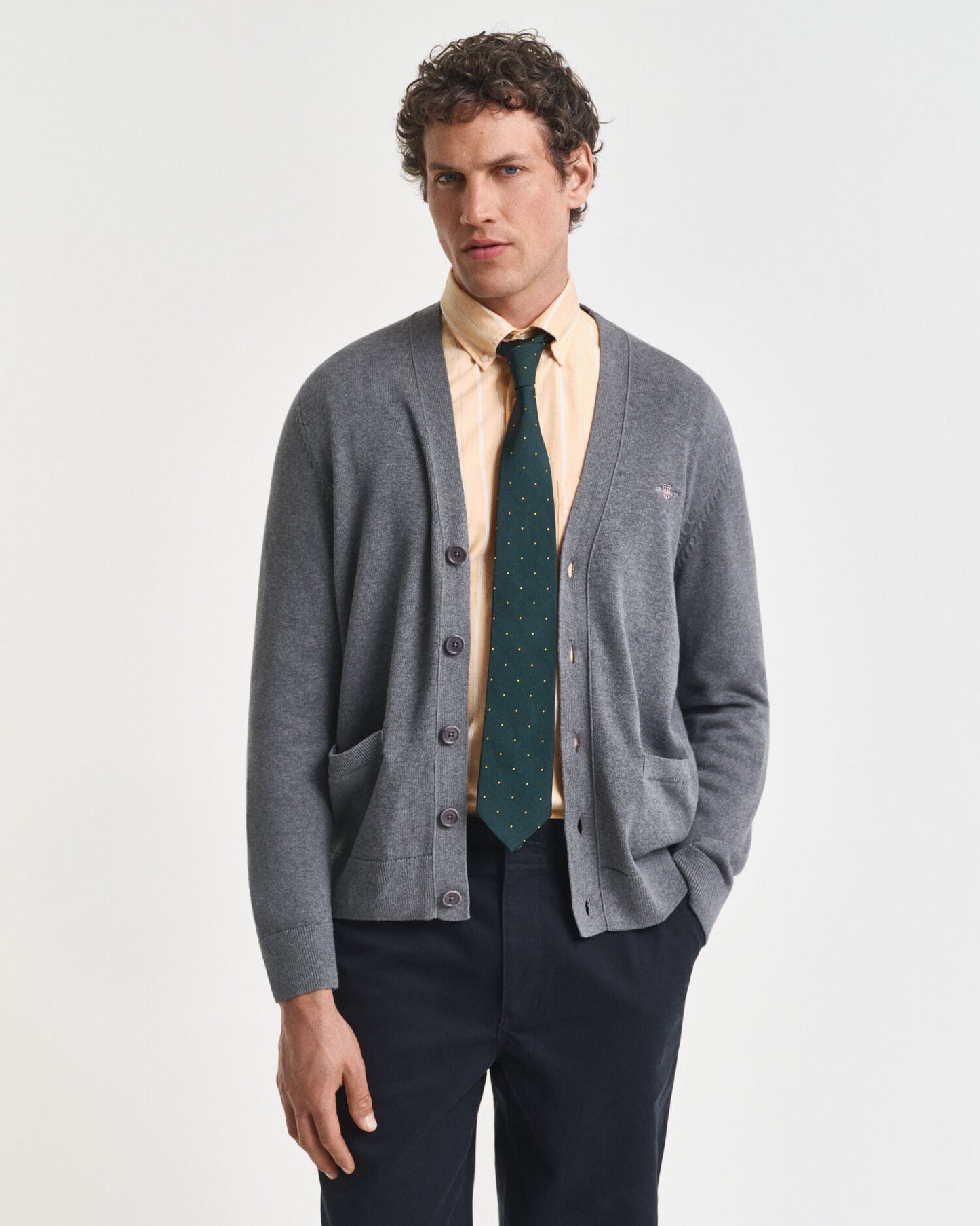 Casual Cotton Cardigan