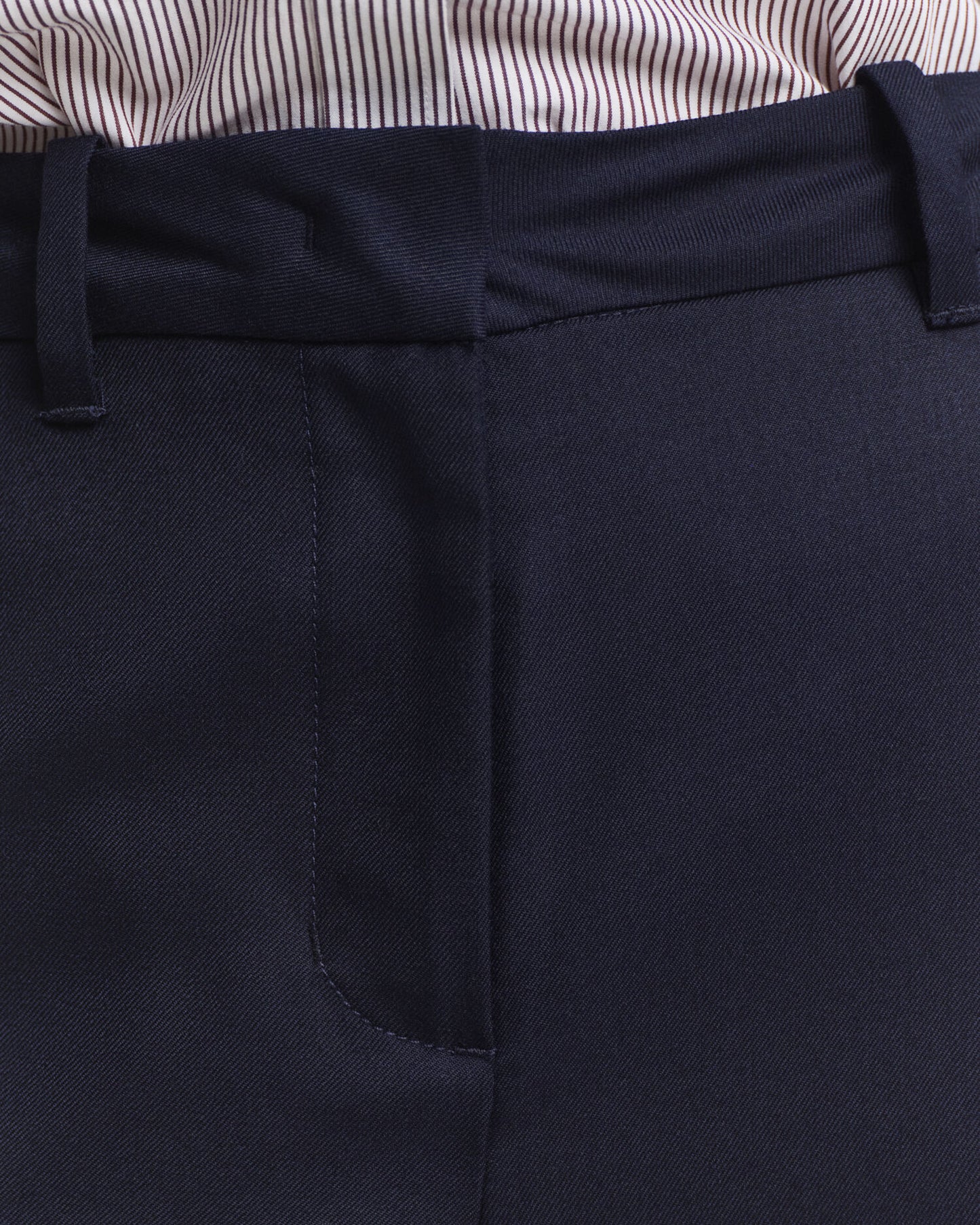 Tailored Wool Blend Pants