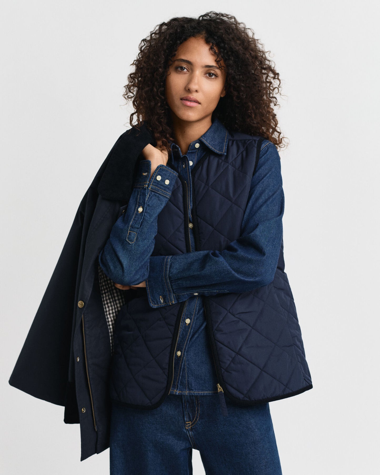 Waxed Cotton Double Decker Jacket