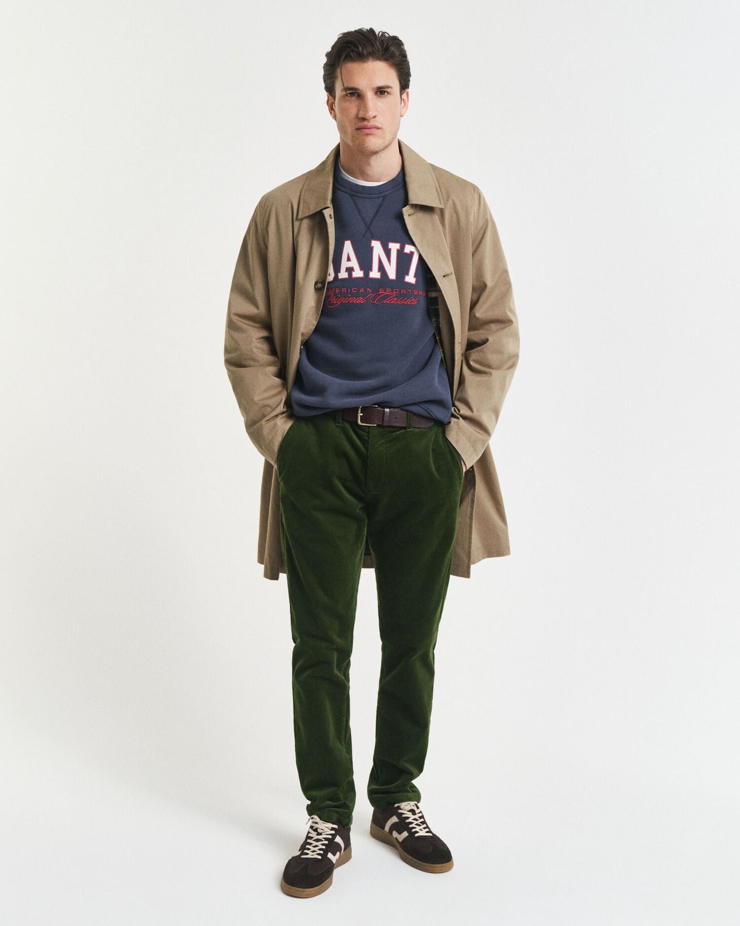 Slim Fit Corduroy Chinos
