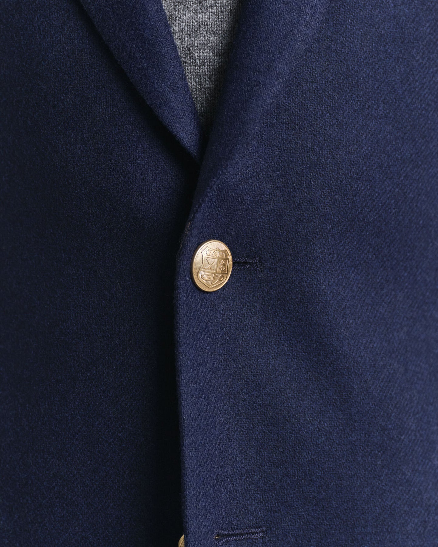 Slim Fit Wool Flannel Club Blazer