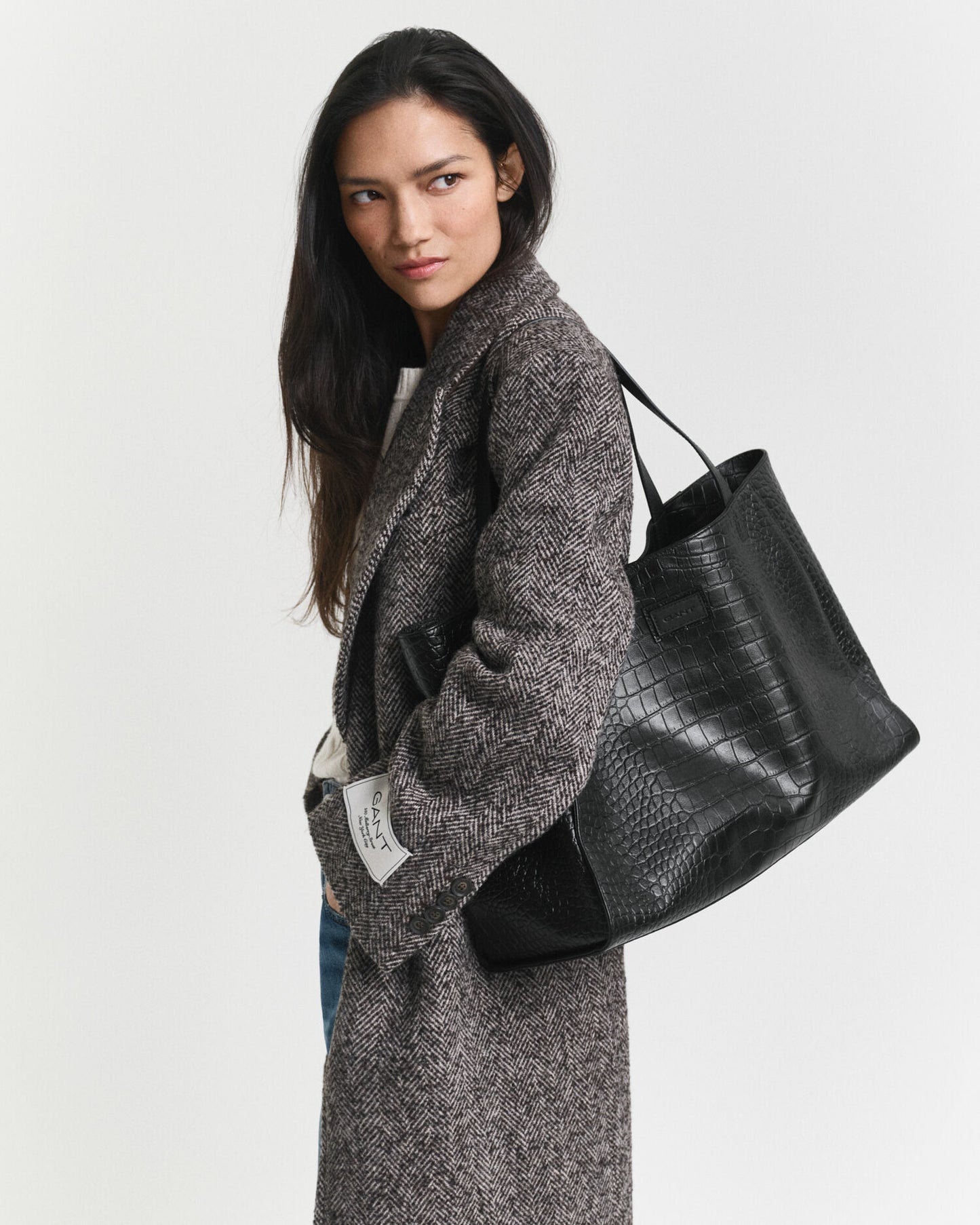 Croco Tote
